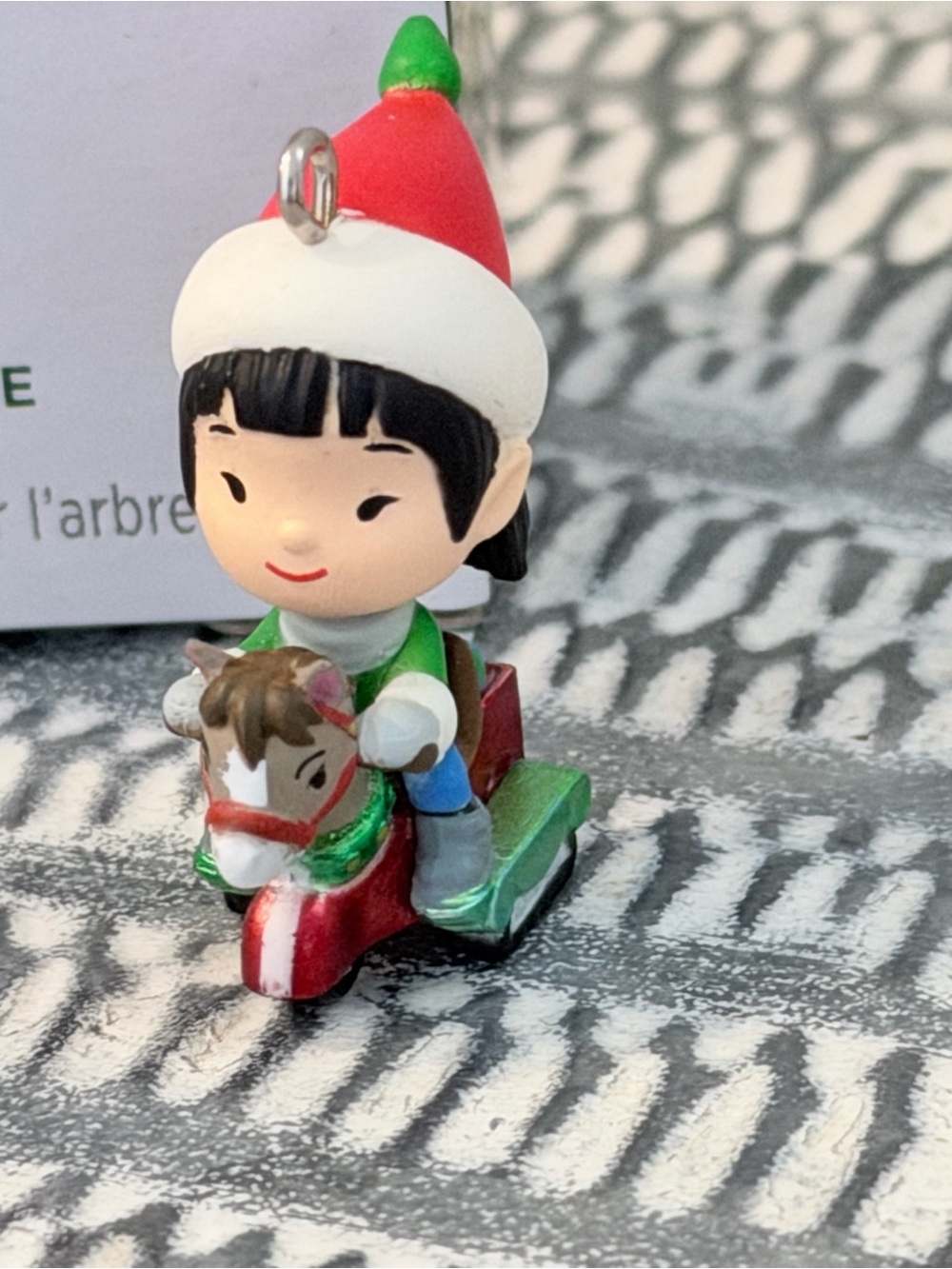 Hallmark Tilly Elf Ornament in compliments the Welcome to Elfville Series
